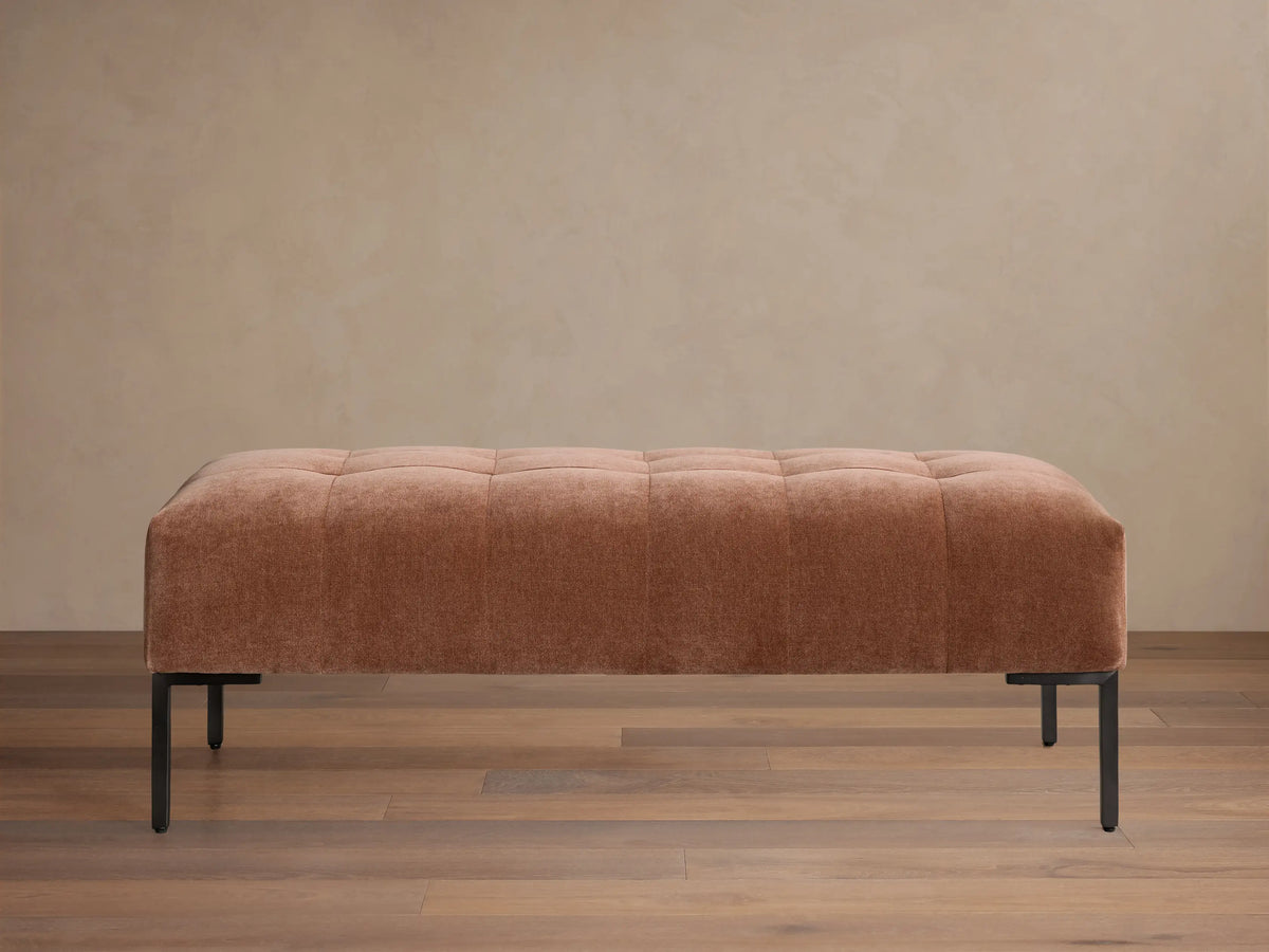 Tilton Tufted Bench