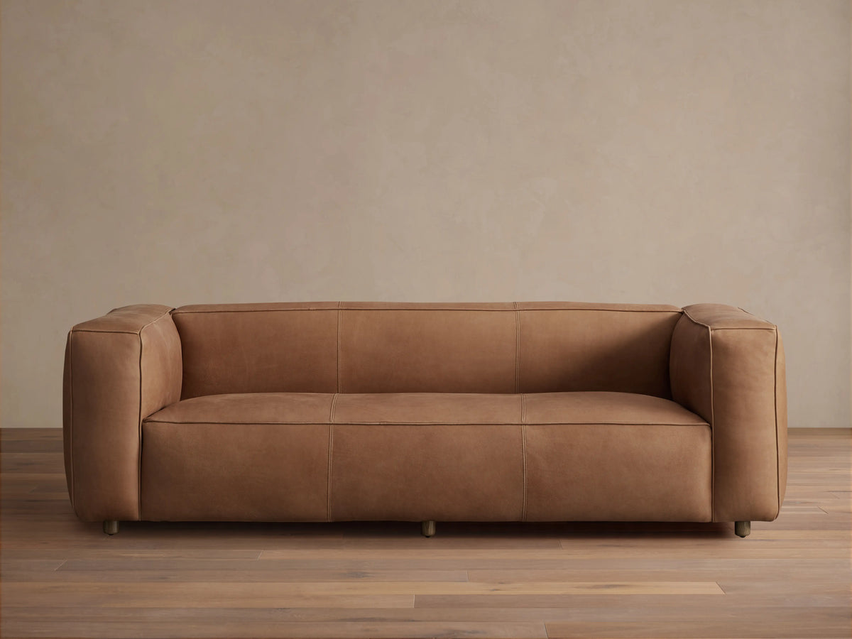 Madrone Leather Sofa