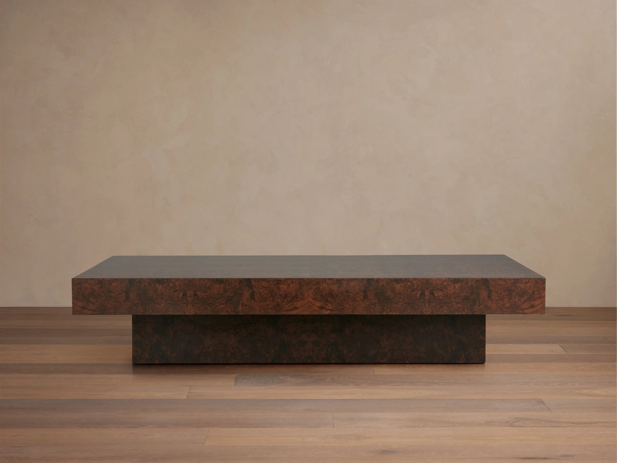 Cinzia Burl Coffee Table