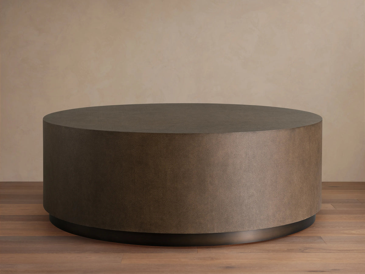 Malone Round Plinth Coffee Table