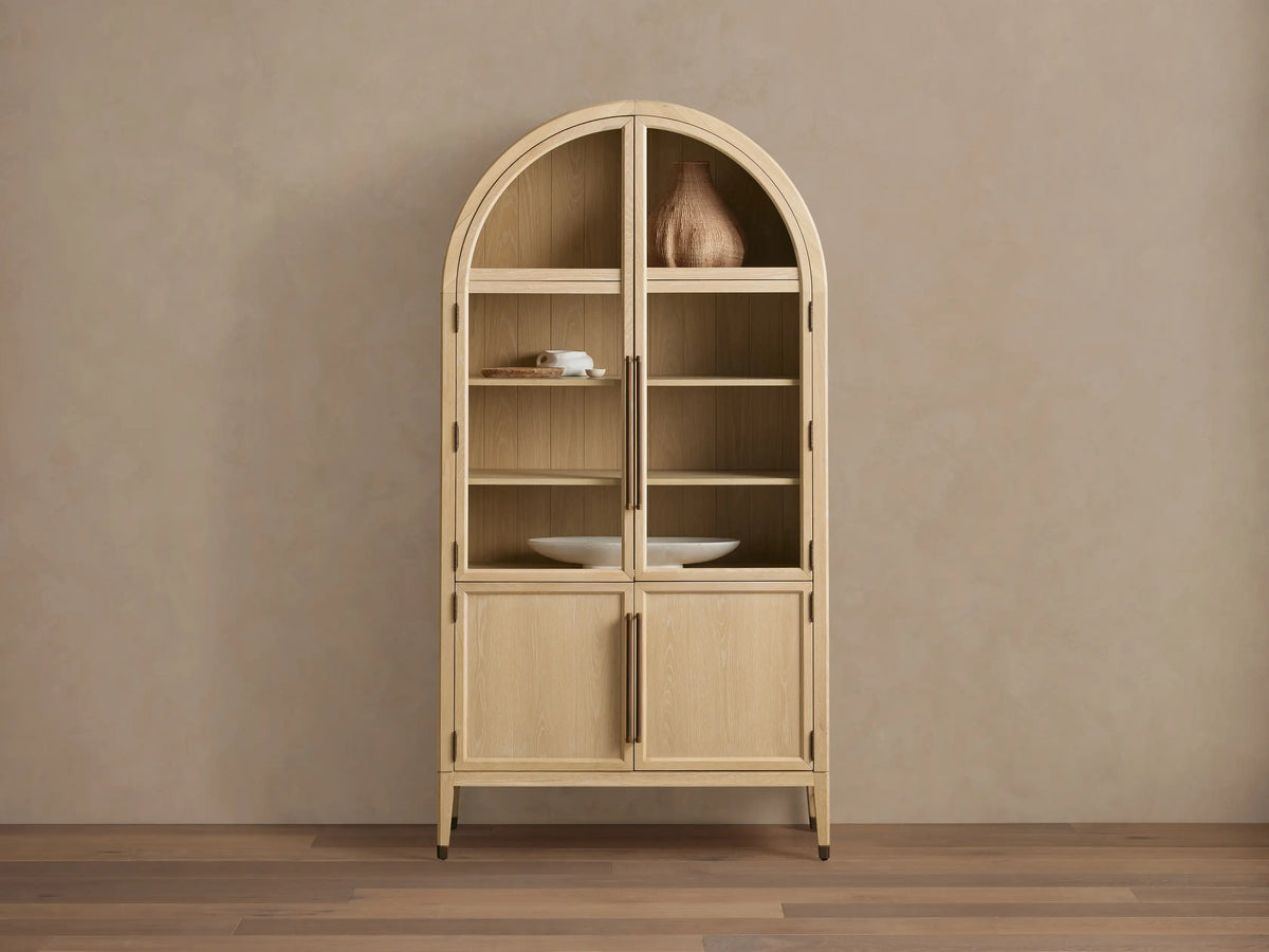 Hattie Glass Cabinet