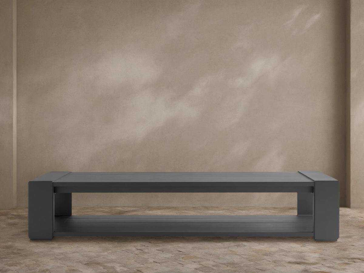 Canyon Outdoor Aluminum Coffee Table