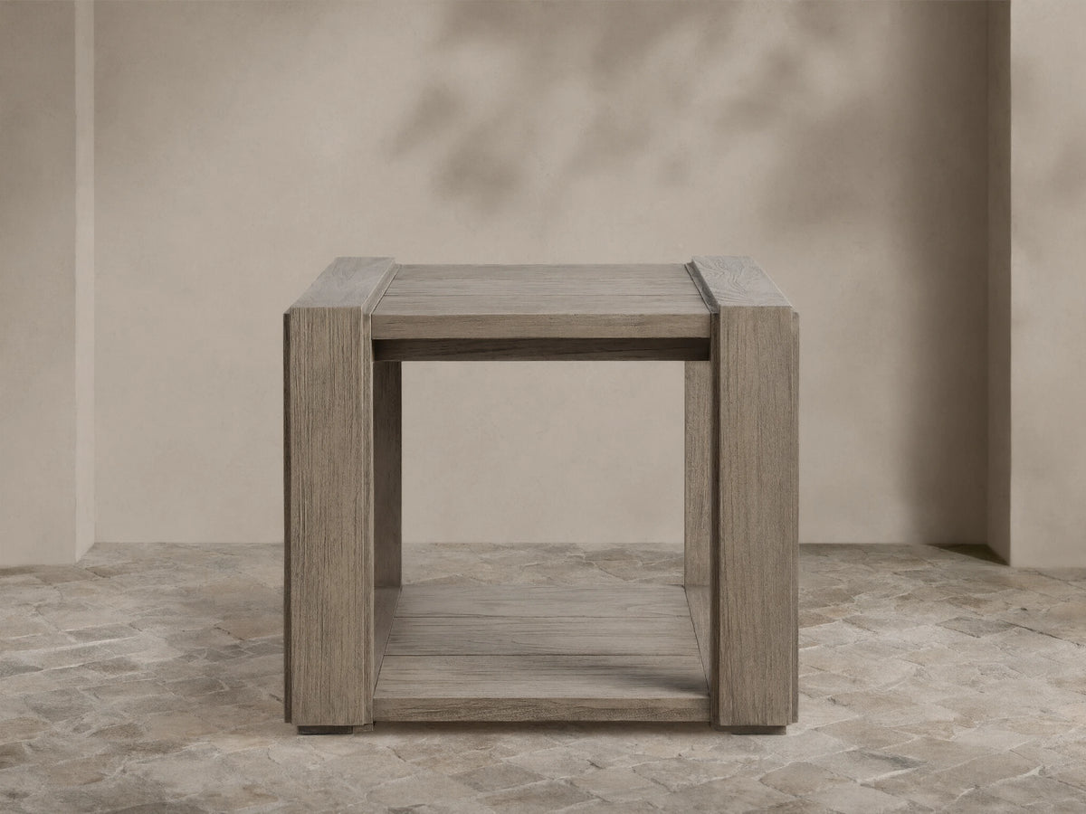 Canyon Outdoor Teak End Table