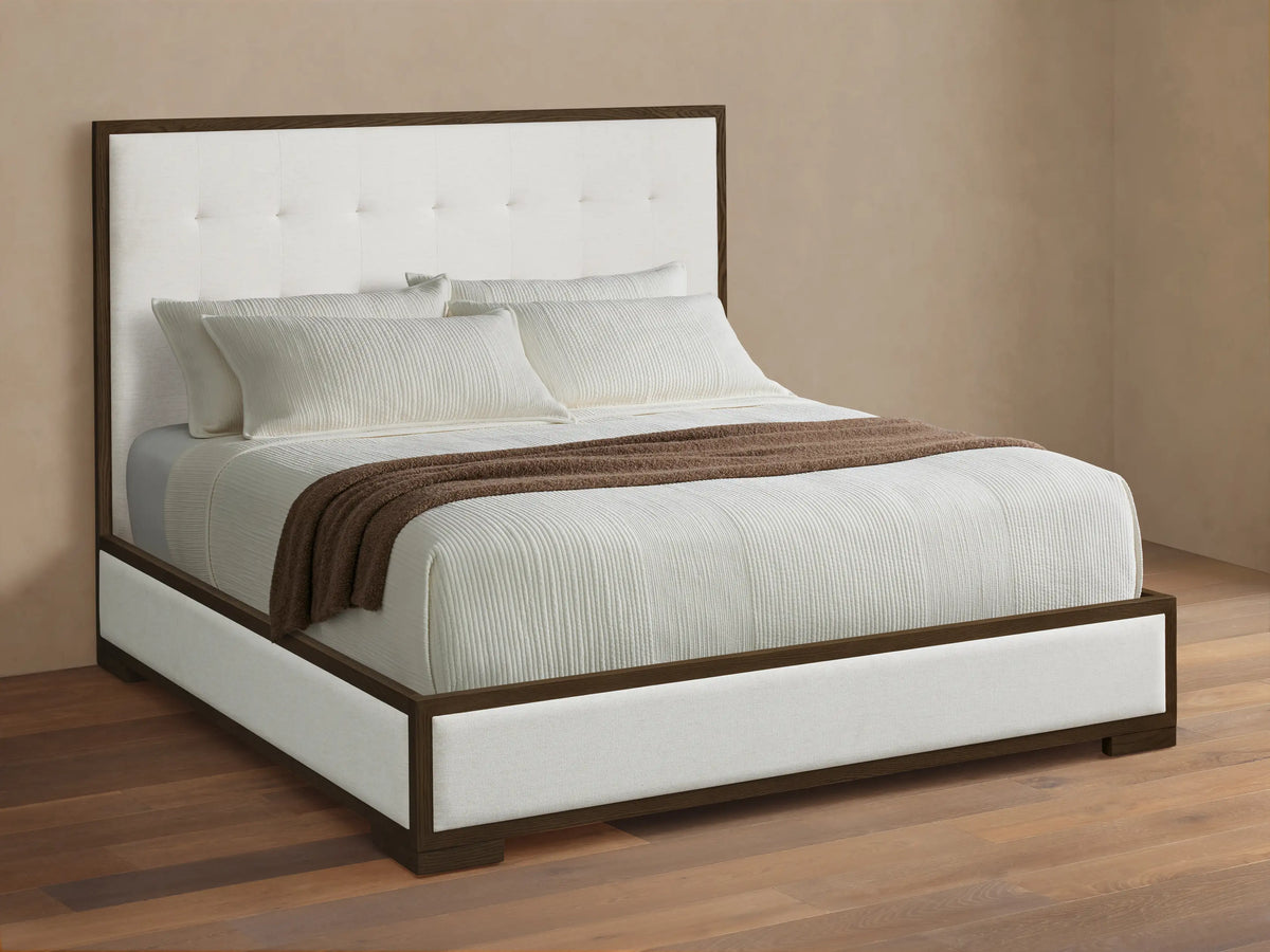 Darien Box-Tufted Panel Bed