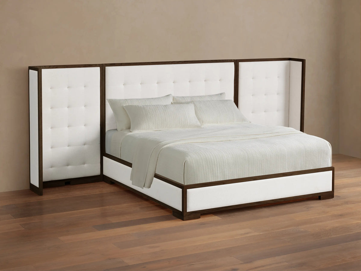 Darien Extended Box-Tufted Shelter Bed