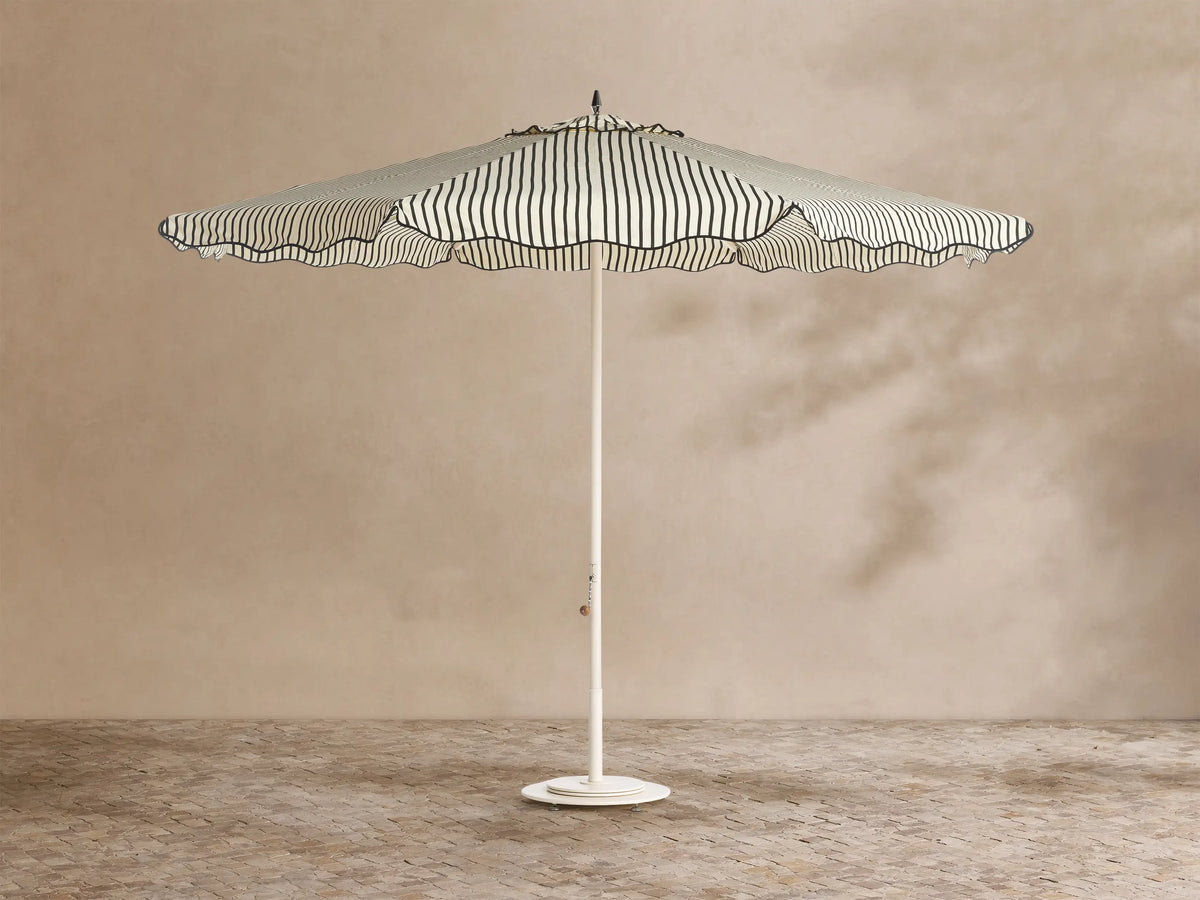 Marbella Umbrella with Monaco Canopy and Round Base