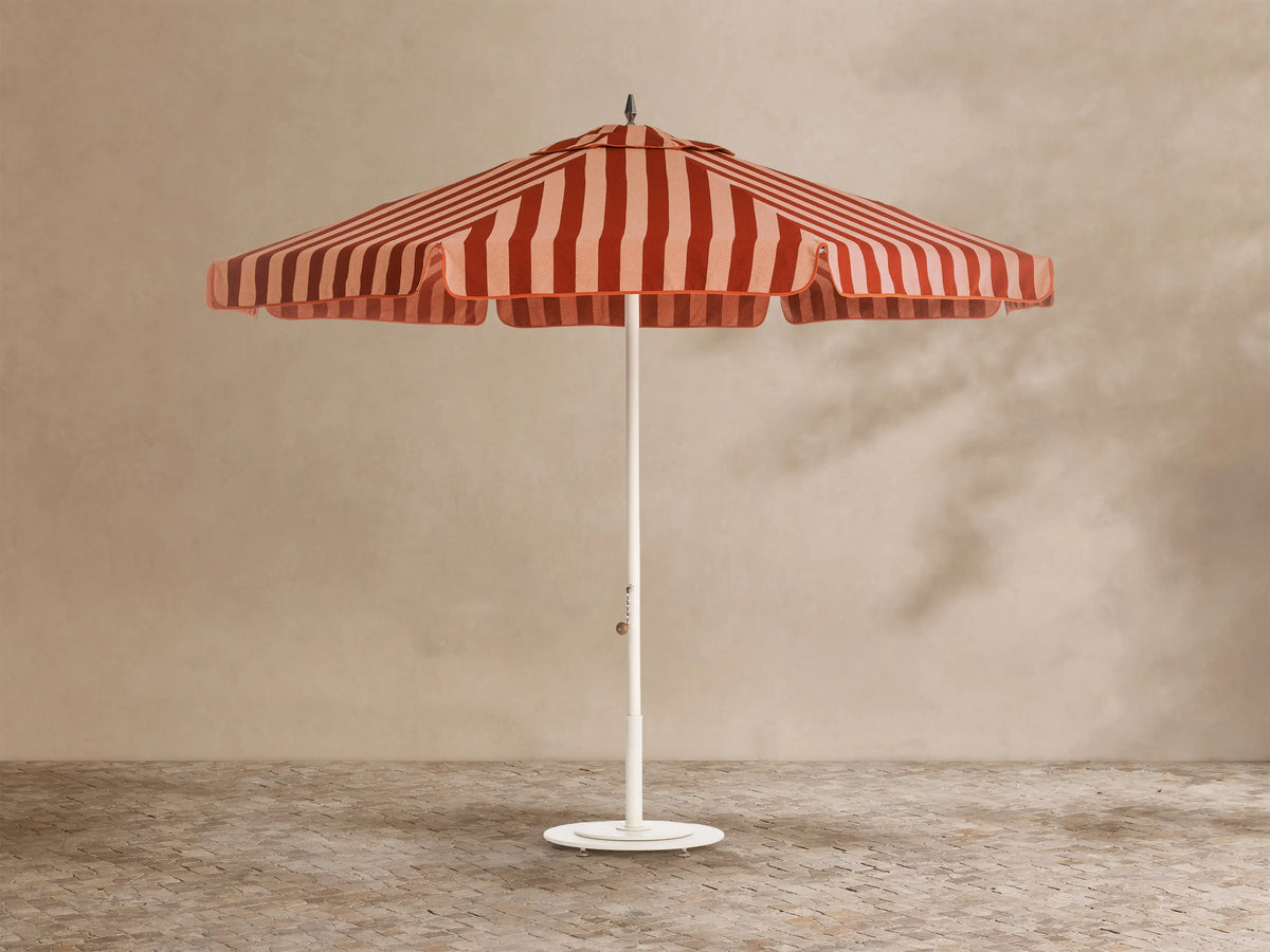 Marbella Umbrella with Terry Canopy and Round Base