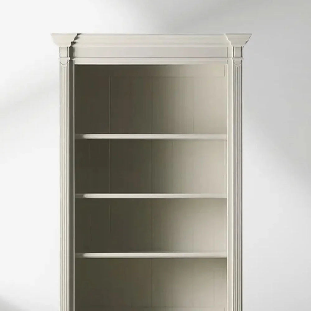 Athens Old-World Modular Solid Wood Bookcase