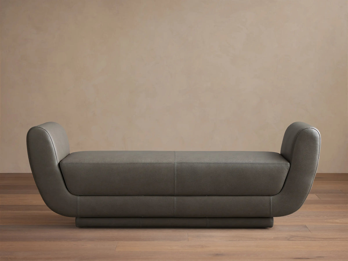 Fontana Leather Bench