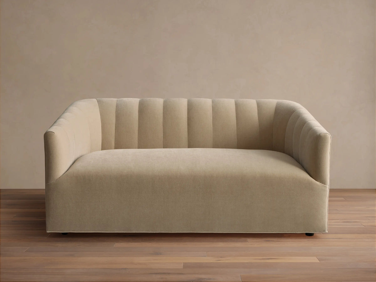 Ellison Channel-Stitched Sofa