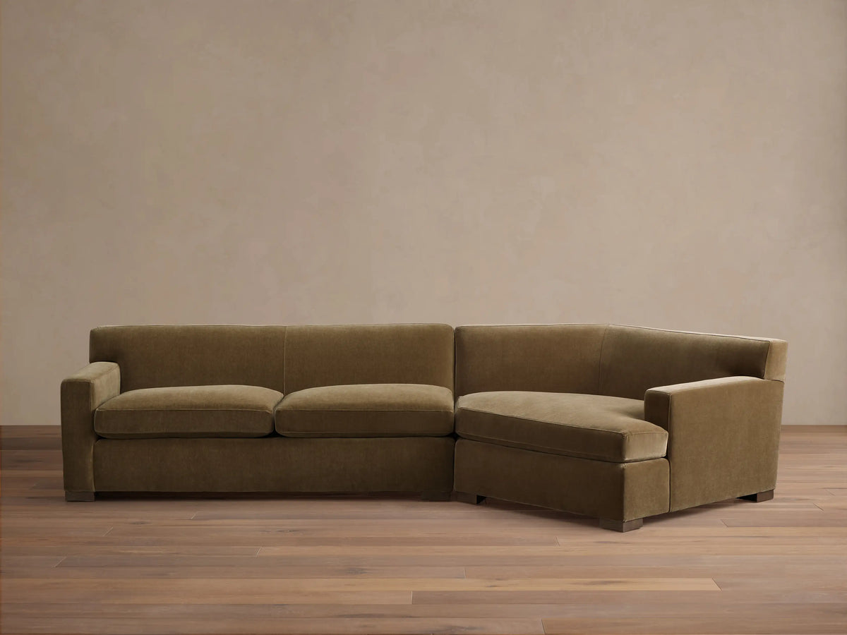 Bronte Two-Piece Cuddle Chaise Sectional