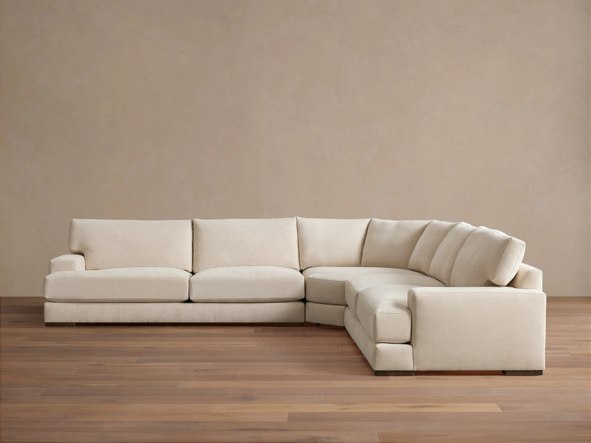 Norwalk Three-Piece Corner Wedge Sectional