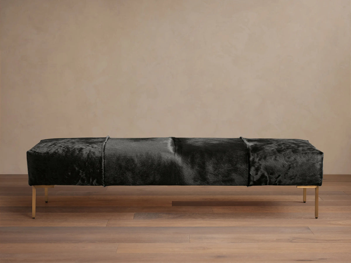Tilton Hair on Hide Bench
