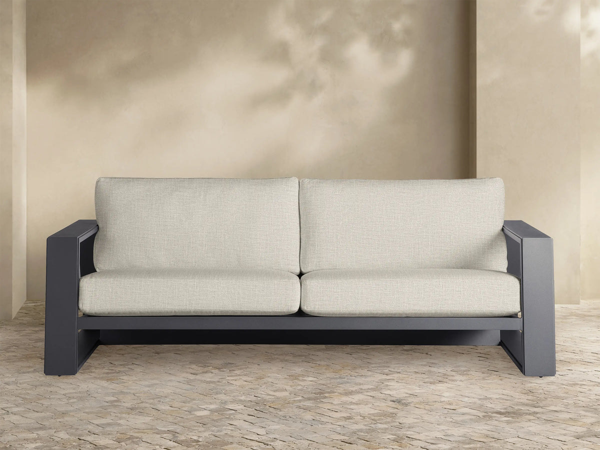 Canyon Outdoor Aluminum Sofa
