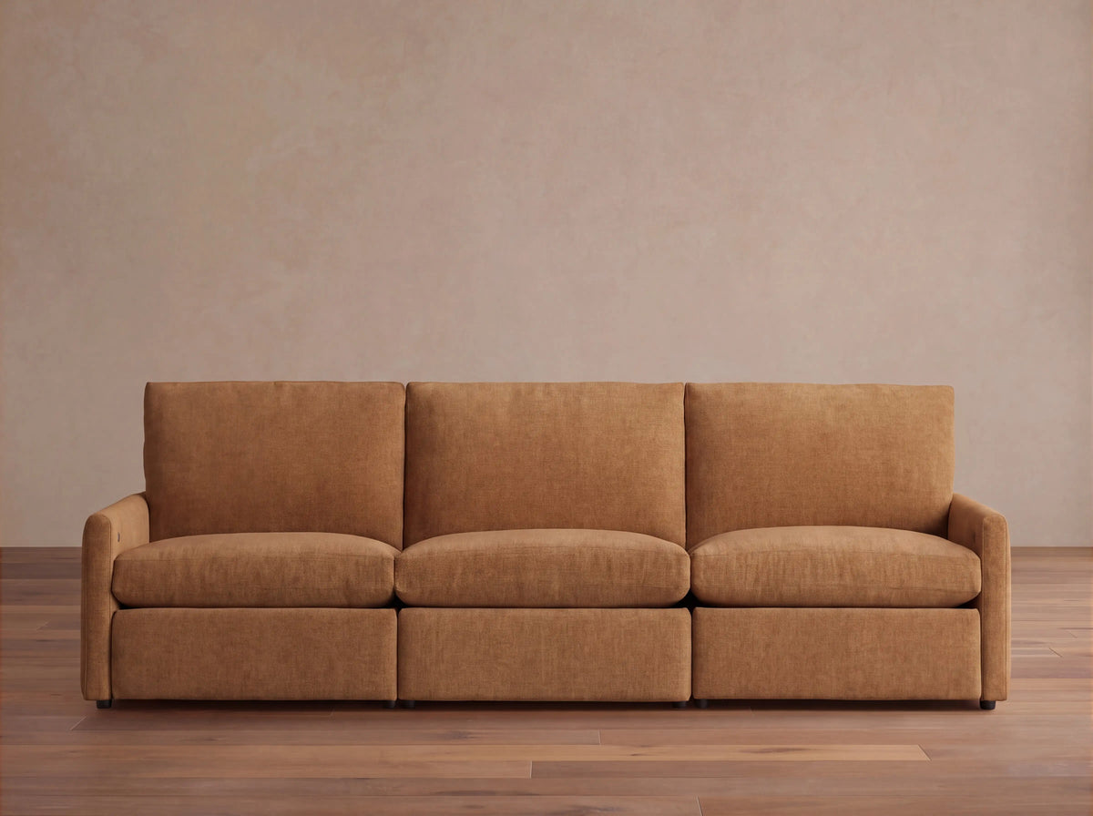 Kipton Slim Arm Three-Piece Motion Modular Sofa
