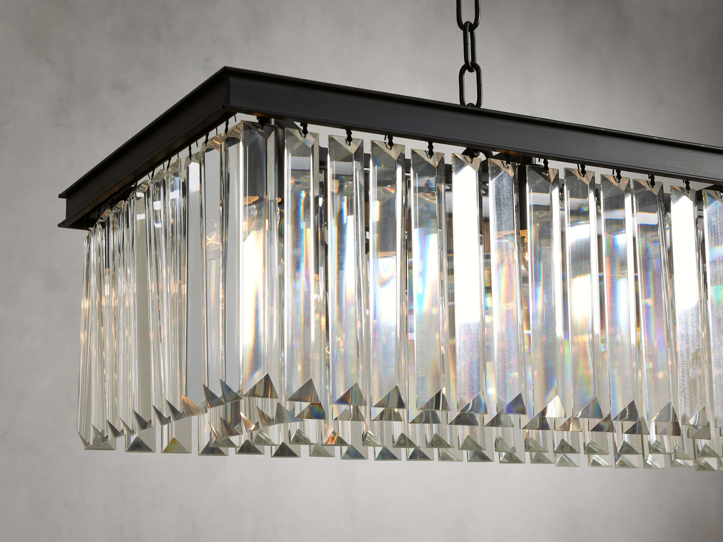Art Deco Crystal Terrace Chandelier