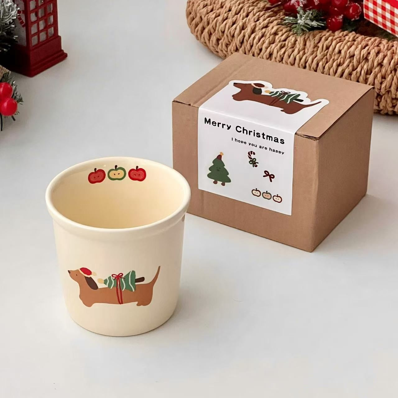 Cozy Pup Ceramic Mug