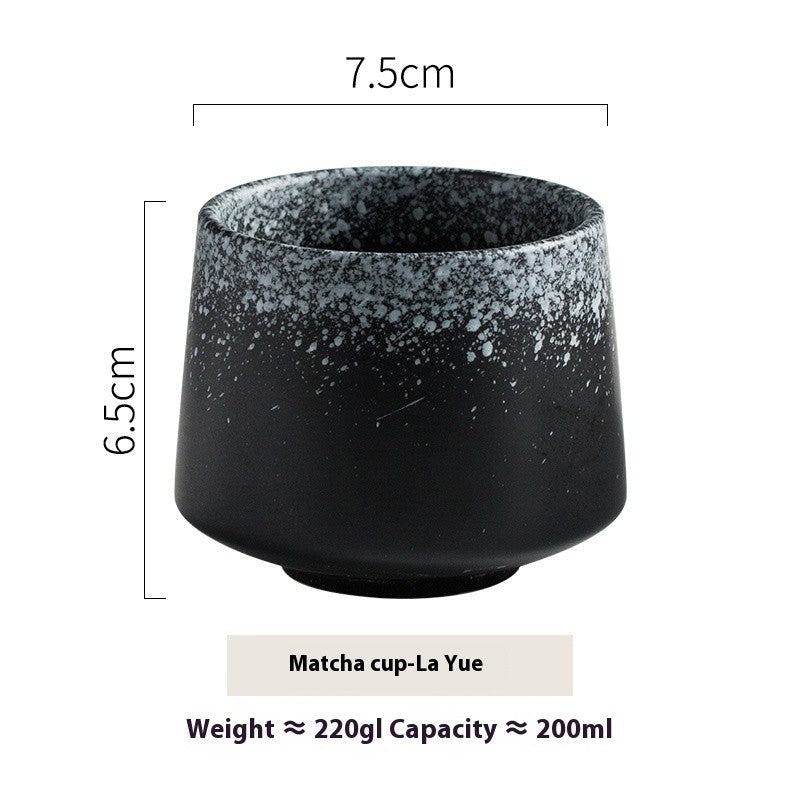 Matcha Ember Glaze Tea Cup