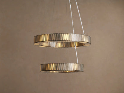 Jeunet 2-Tier Round Chandelier