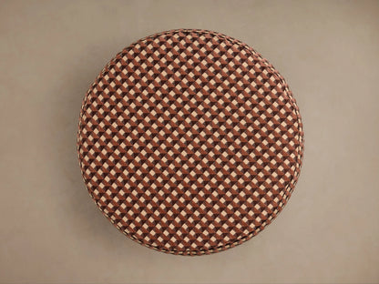 Ryles Upholstered 22"W Ottoman with Plinth in Neighborhood Oxblood (2 of 3)