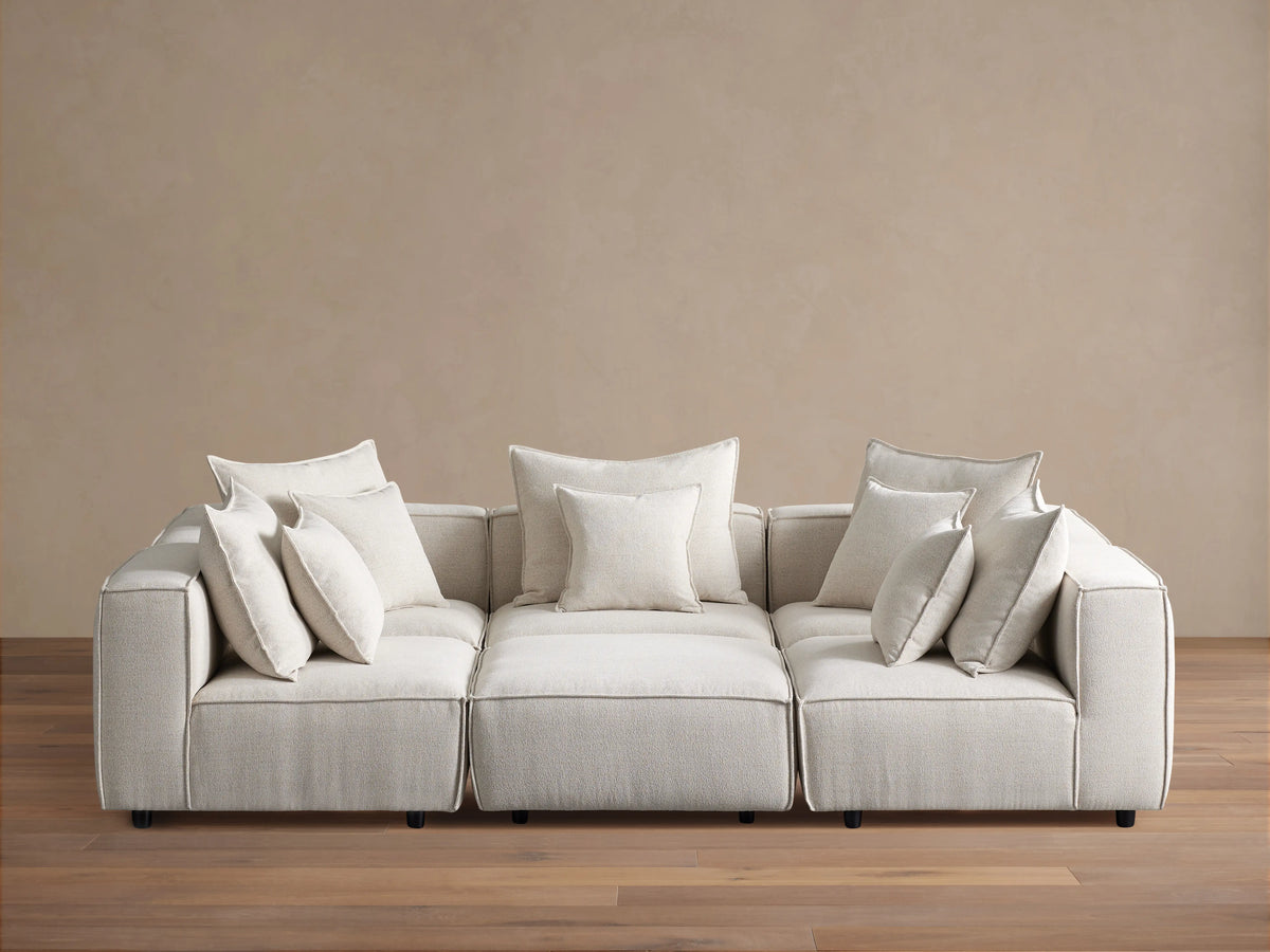 Coburn Six-Piece Pit Sectional