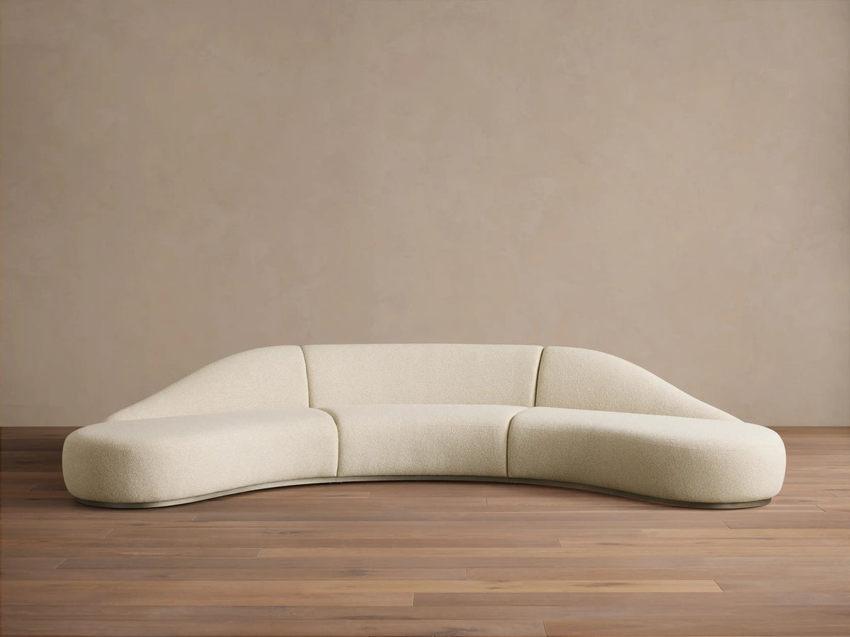 Caden Three-Piece Double Bumper Sectional
