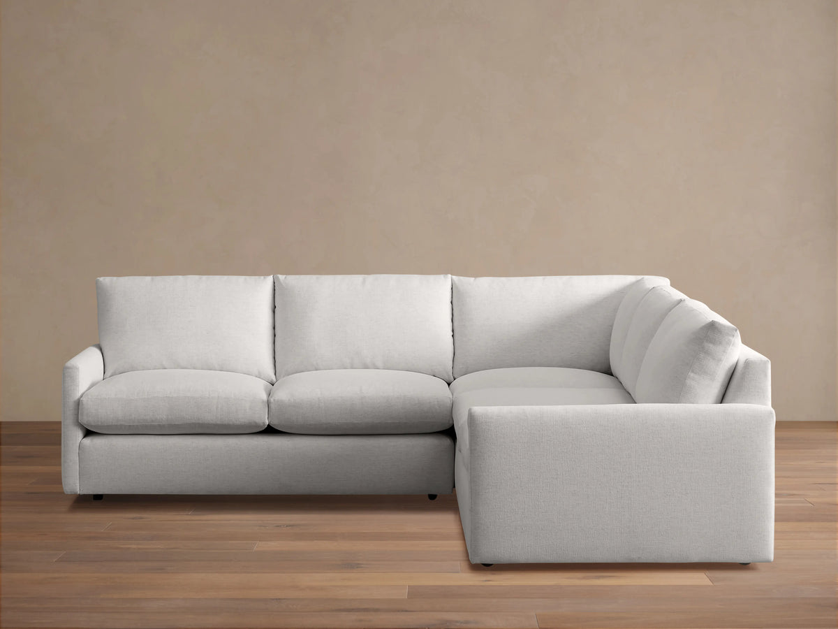 Kipton Slim Arm Three-Piece Corner Sectional