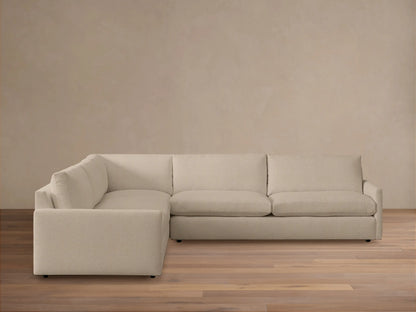 Kipton Slim Arm Three-Piece Corner Sectional