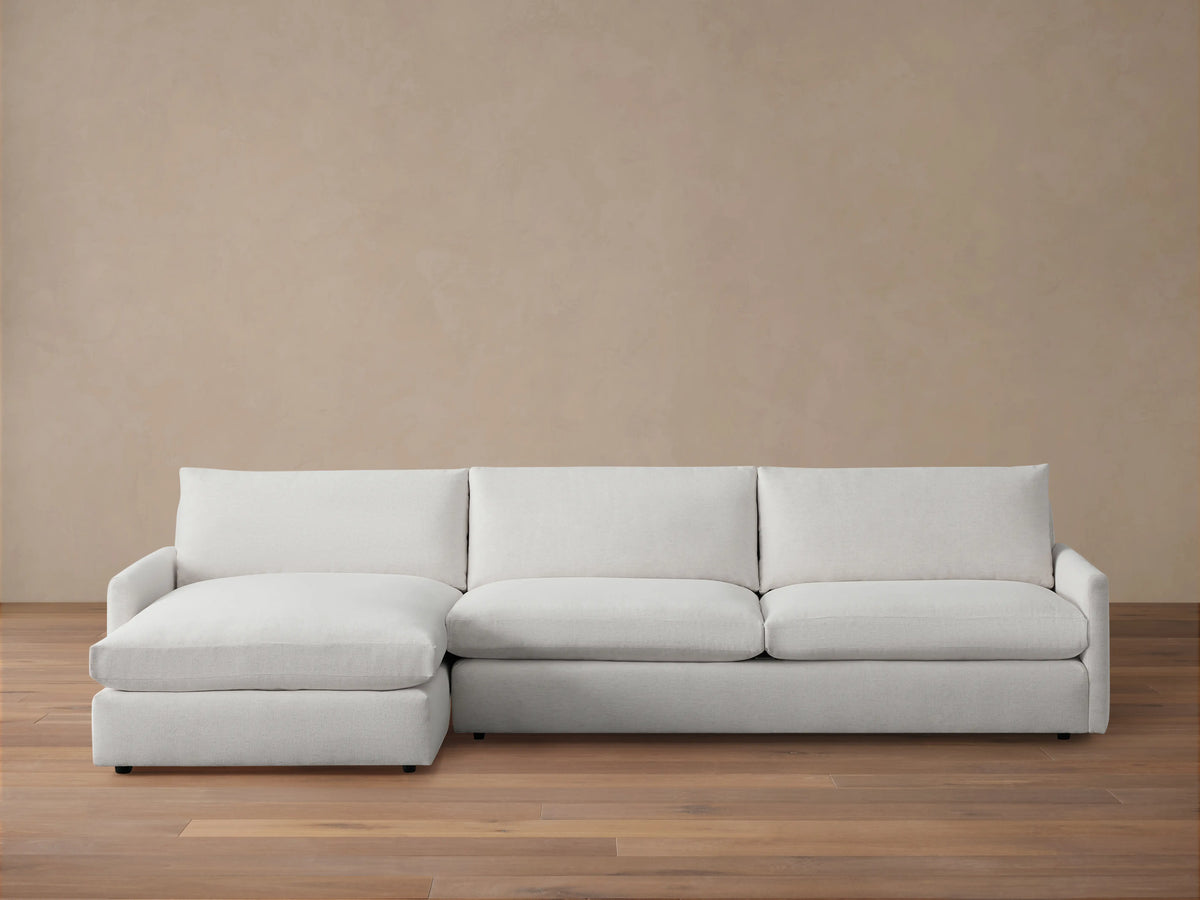 Kipton Slim Arm Two-Piece Chaise Sectional