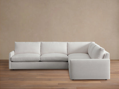 Kipton Slim Arm Three-Piece Corner Sectional