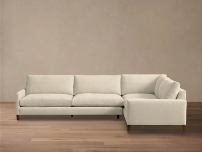 Kipton Slim Arm Elevated Two-Piece Sectional