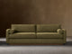 PLUSH OLIVE/BANKS FIR / 84" / CONTRAST WELT