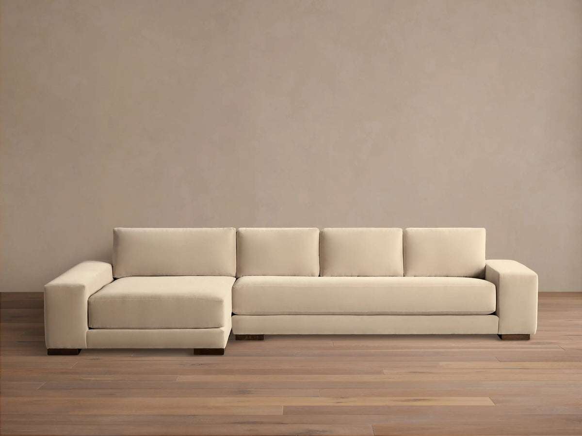 Madson Upholstered Two Piece 3/1 Left Arm Chaise Sectional (3 of 4)