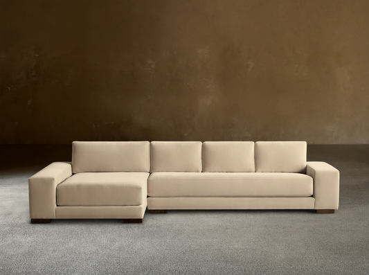 Madson Upholstered Two Piece 3/1 Left Arm Chaise Sectional (3 of 4)