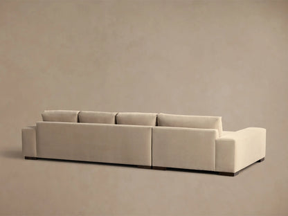 Madson Upholstered Two Piece 3/1 Left Arm Chaise Sectional (2 of 4)