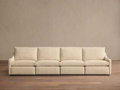 Kipton Slope Arm Four-Piece Motion Modular Sofa