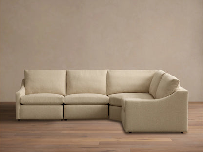 Kipton Slope Arm Four-Piece Motion Sectional