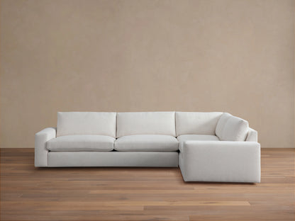 Kipton Wide Arm Two-Piece Sectional