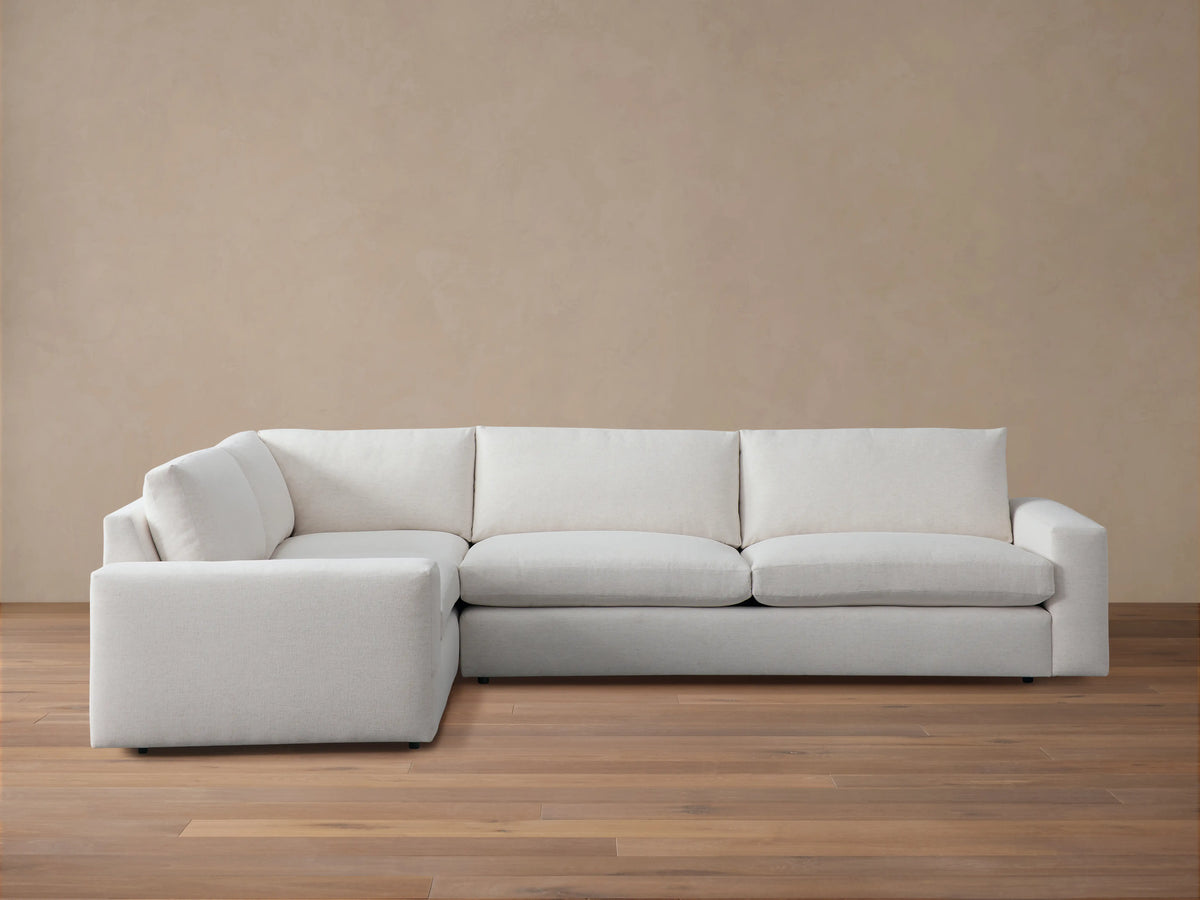 Kipton Wide Arm Two-Piece Sectional