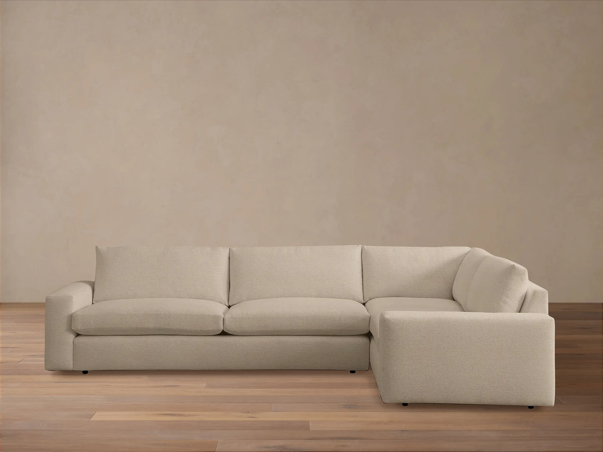 Kipton Wide Arm Two-Piece Sectional