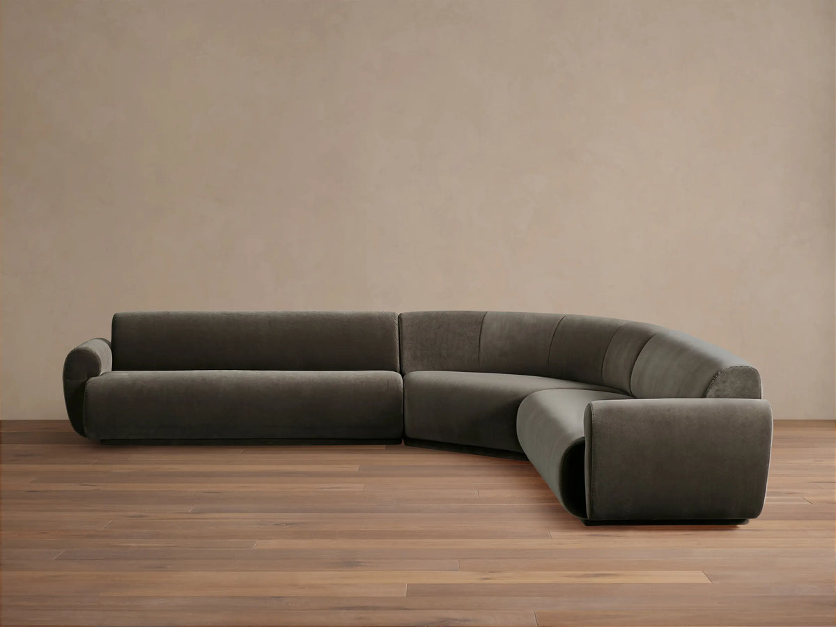 Gianni Three-Piece Corner Sectional