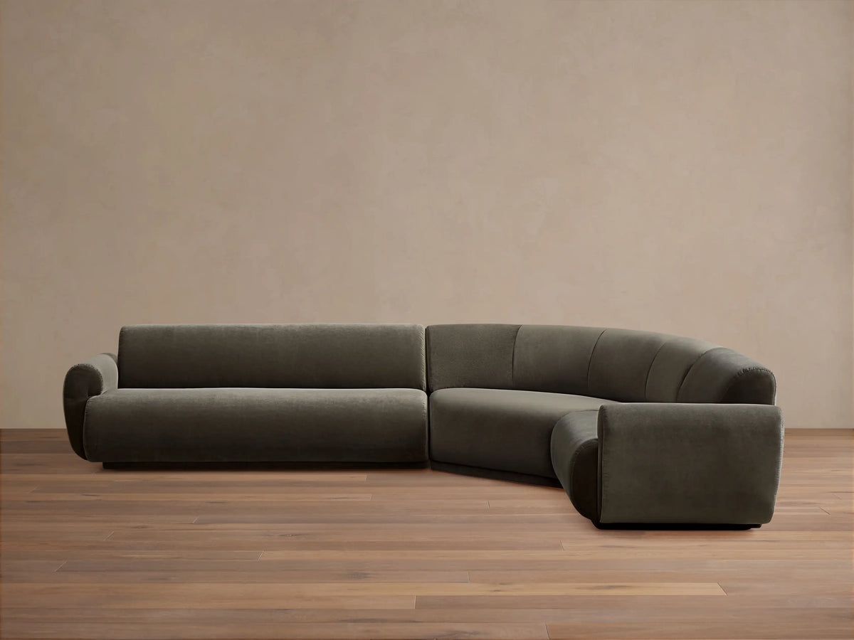 Gianni Three-Piece Sectional