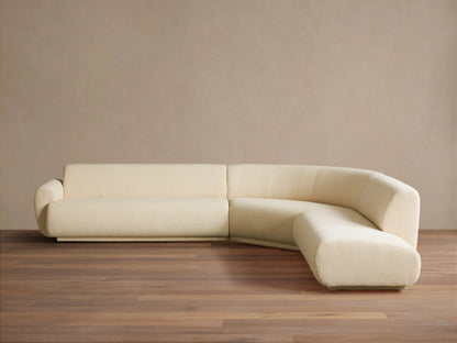 Gianni Three-Piece Bumper Sectional