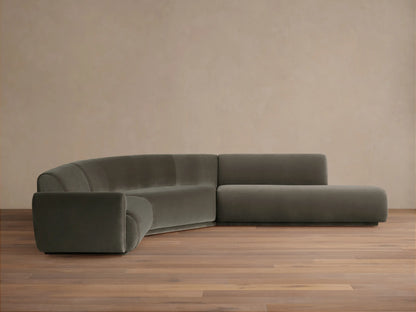 Gianni Three-Piece Bumper Sectional