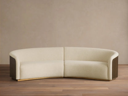 Finnley Two-Piece Curved Sectional