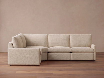 Kipton Slim Arm Four-Piece Motion Sectional