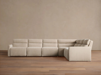 Rowland Tailored Six-Piece Motion Sectional