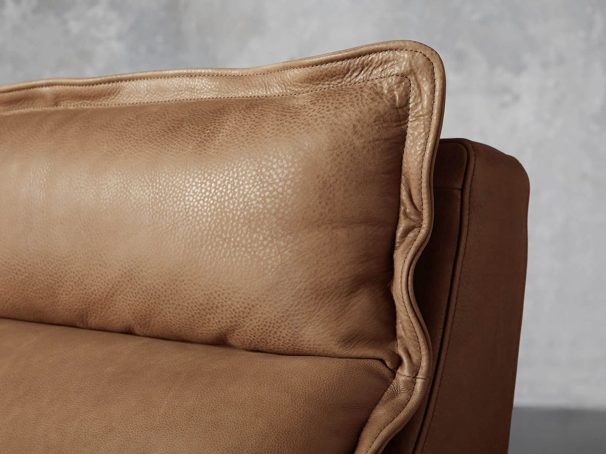Image is not available for Rowland Leather 34"W High Back Armless Motion Recliner in Lanie Camel