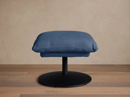 Deacon Leather Ottoman