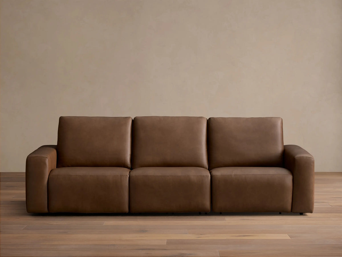 Brennan Leather Three-Piece Motion Sofa